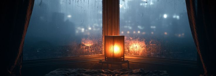 This is the space where Dark Ambient Music for Overthinking at Night was created