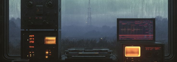 The Quiet Mind Tapes - Stop Overthinking by Wartonno Sound - Dark Ambient Music for Mental Loops and Nocturnal Drift